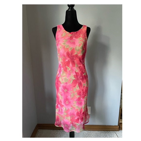 Vintage Laura Floral Dress (Size 4) - Picture 1 of 8